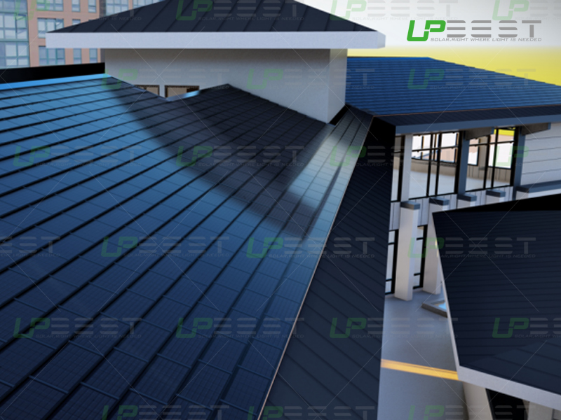 Congratulations! UPBEST has won the bid for the complete supply of BIPV photovoltaic roofs project.