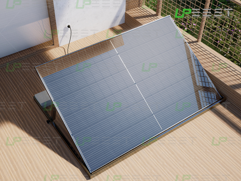 sleek solar panel